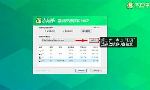 大白菜u盘手动ghost_大u盘装系统一键还原